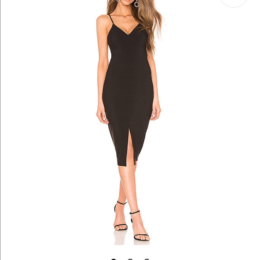 Likely dress worn twice- perfect condition